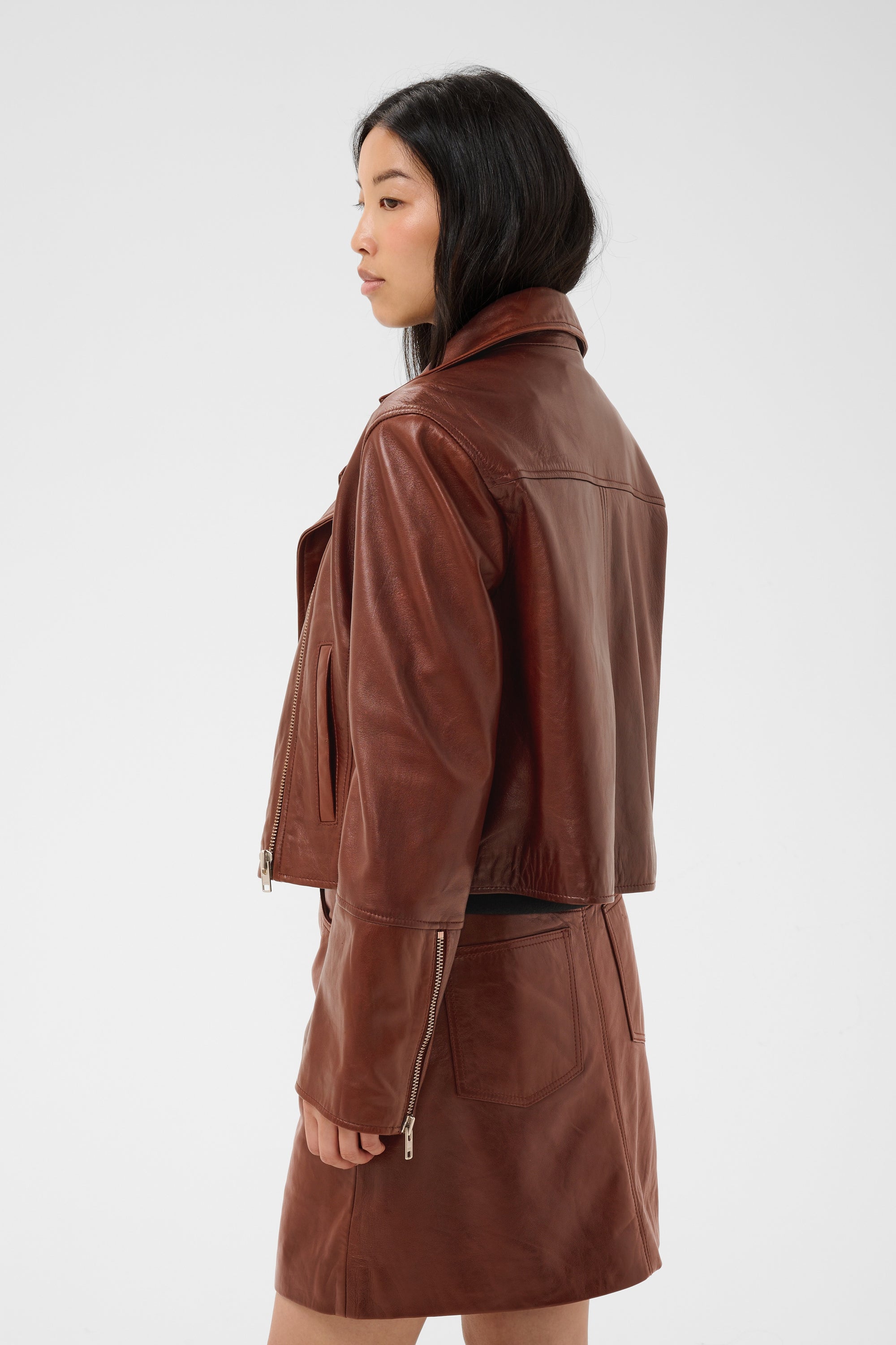 Cimmie Leather Jacket (Other colours)