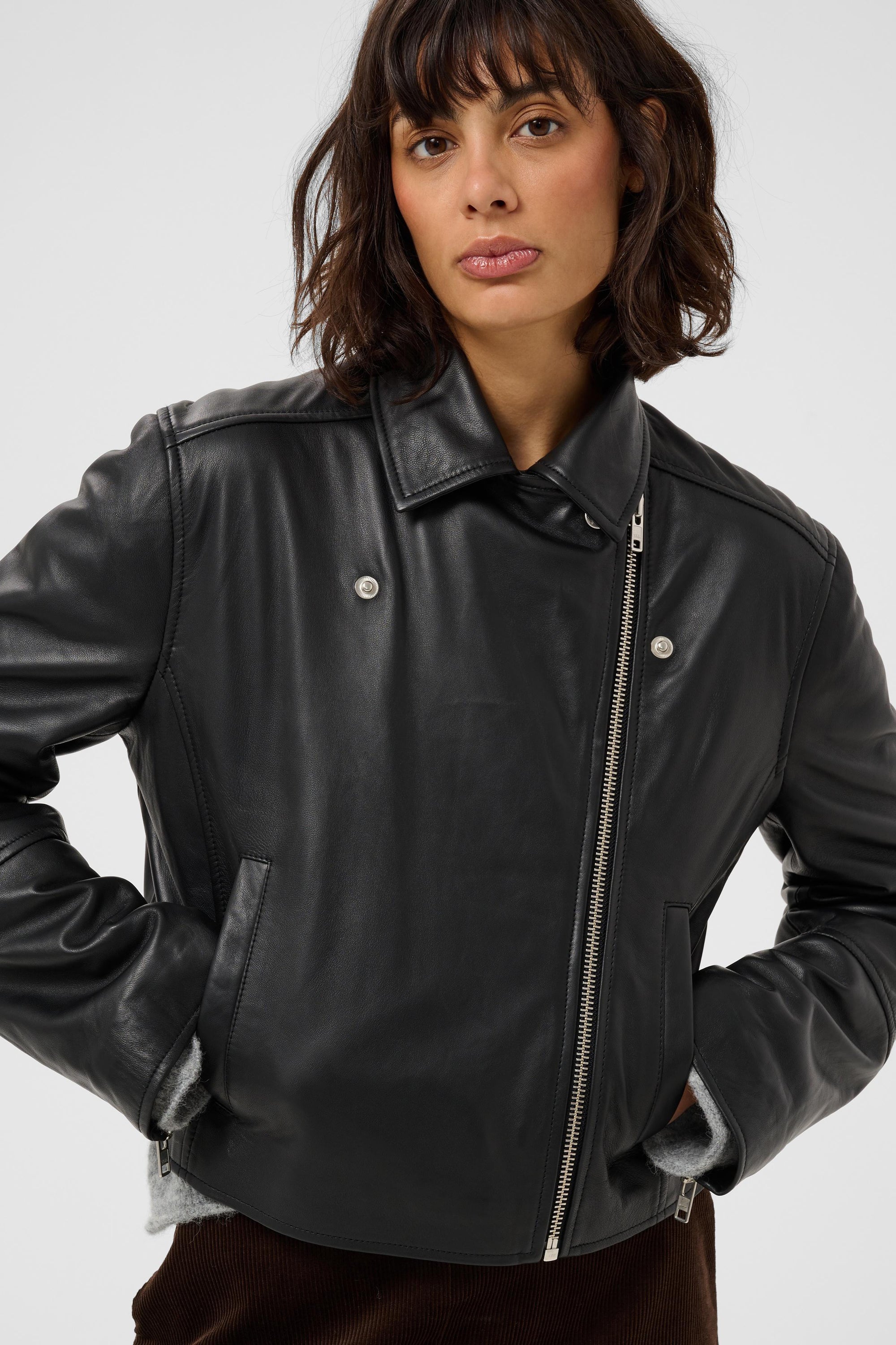 Cimmie Leather Jacket (Other colours)