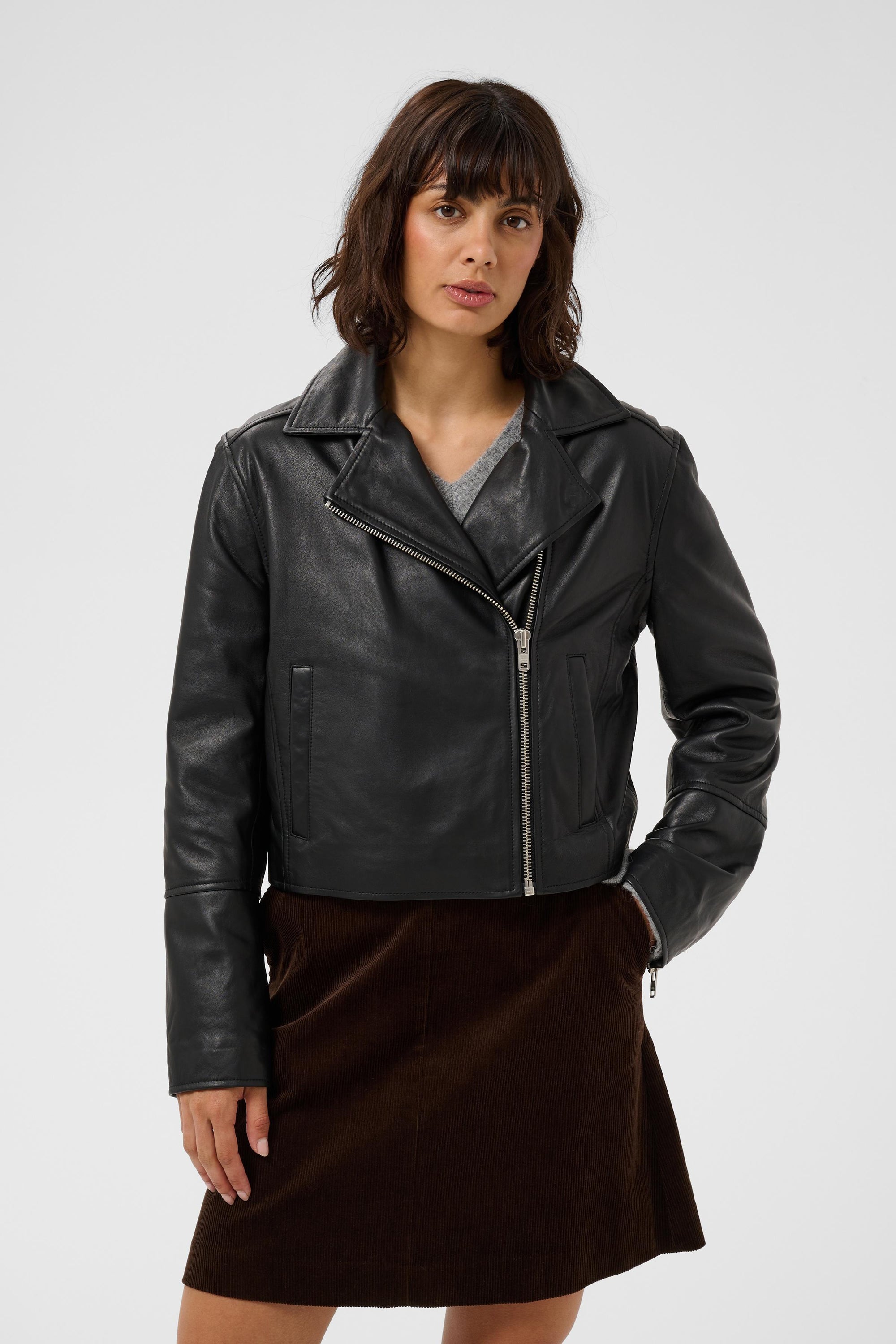 Cimmie Leather Jacket (Other colours)