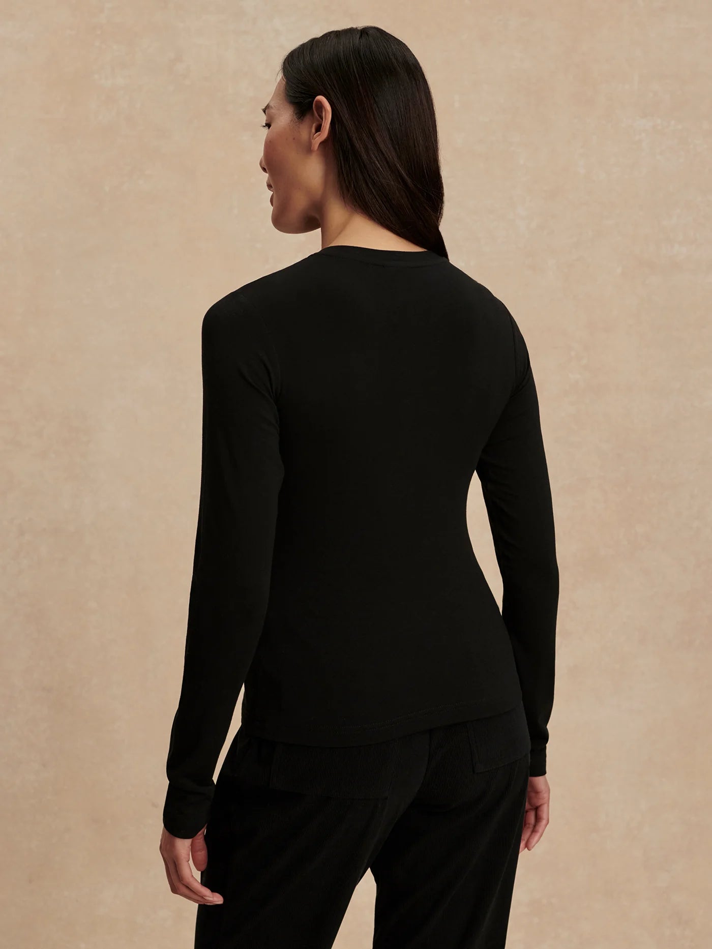 Varley Edna Long Sleeve Fitted T-shirt