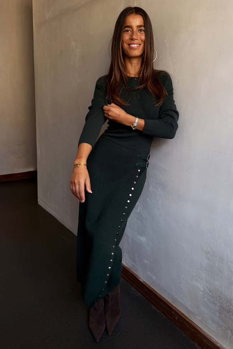 Never fully dressed sammie dress green