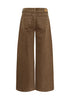 MEW Karo X-Wide Jeans Tobacco Brown
