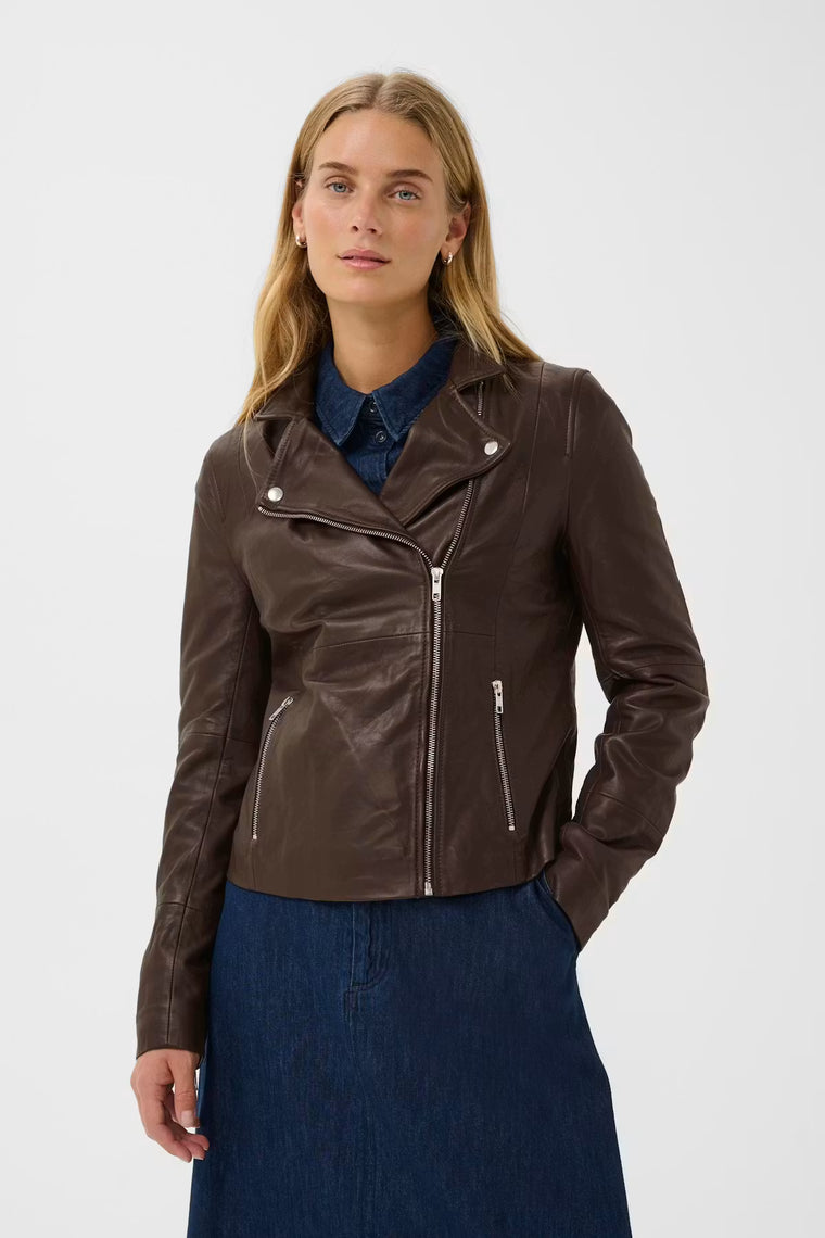 Frances Leather Jacket