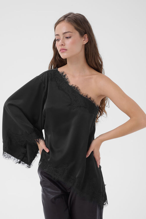 Brenda Asymmetric Blouse