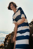Alise Dress After Midnight Stripe