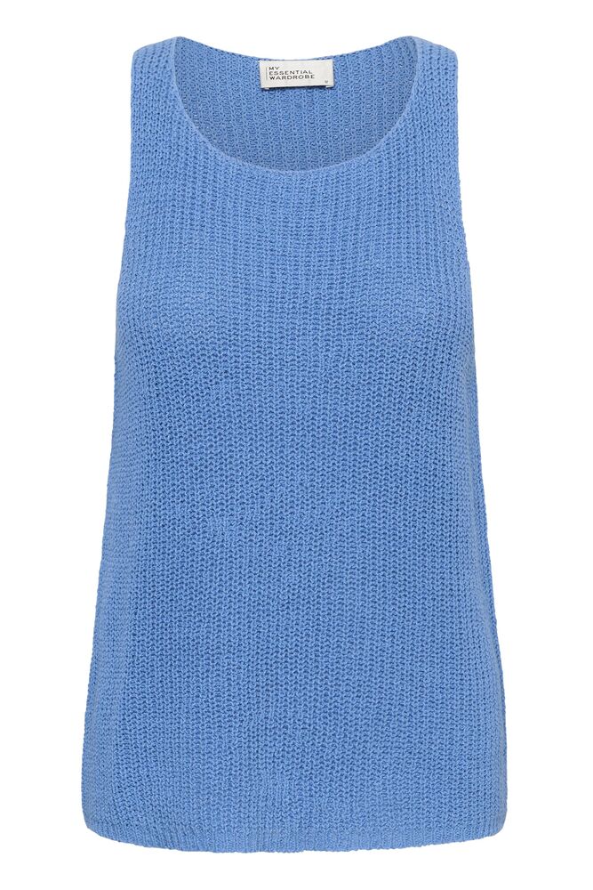MEW Diva Knit Top Silver lake blue