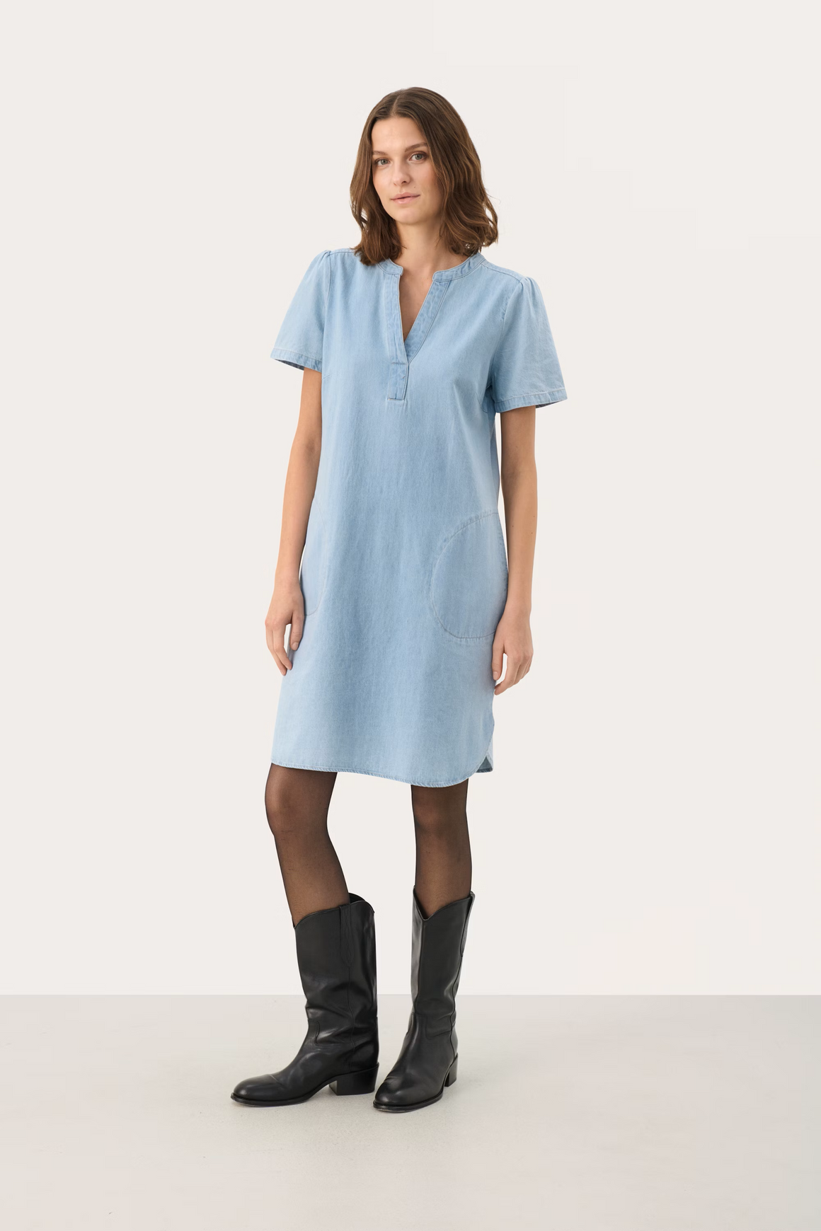 Part Two Aminase Denim Dress
