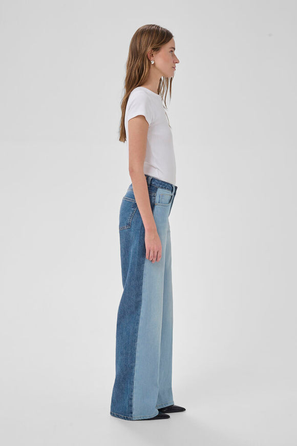 MEW Louis High Mix Wide Jeans