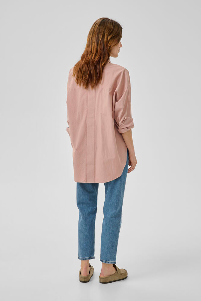Sunna Boxy Shirt Abobe Rose