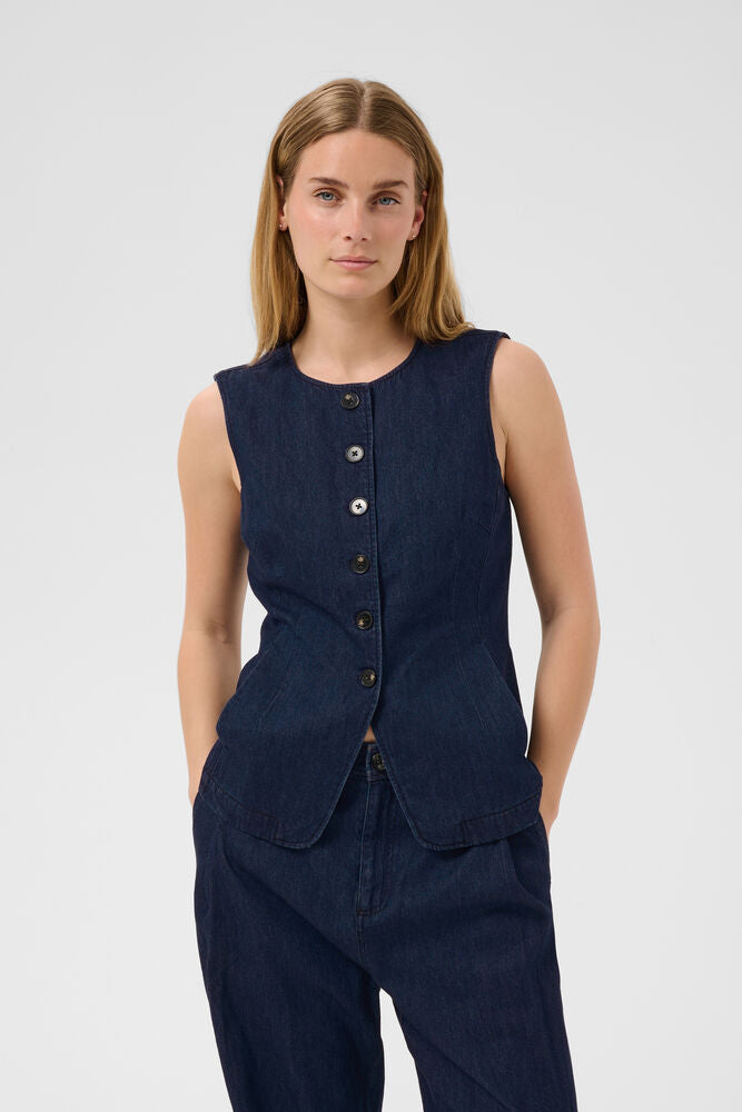 Carolan Waistcoat Denim