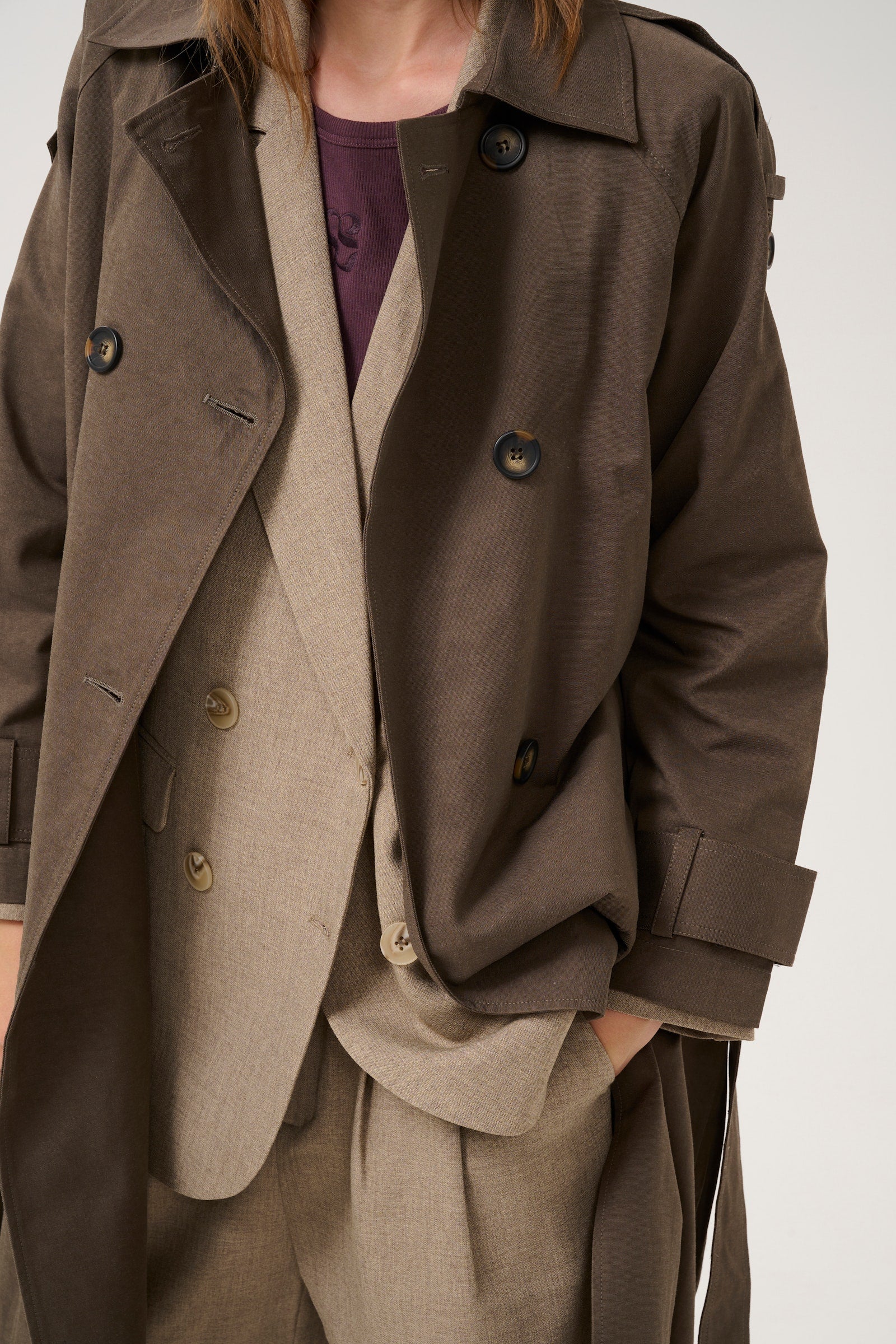 My Essential Wardrobe Mira Long Trench