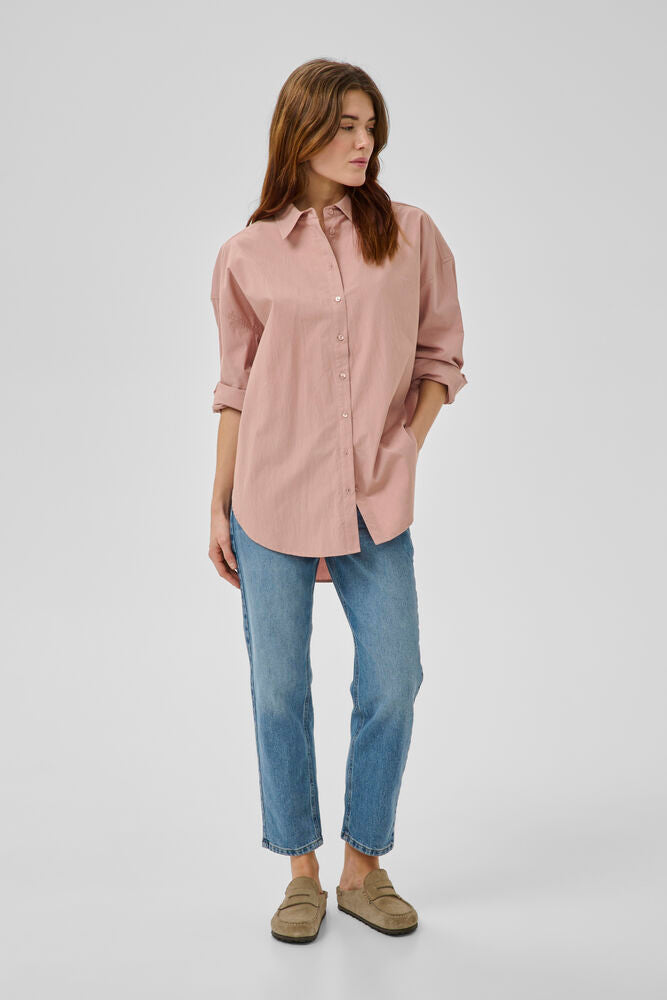 Sunna Boxy Shirt Abobe Rose