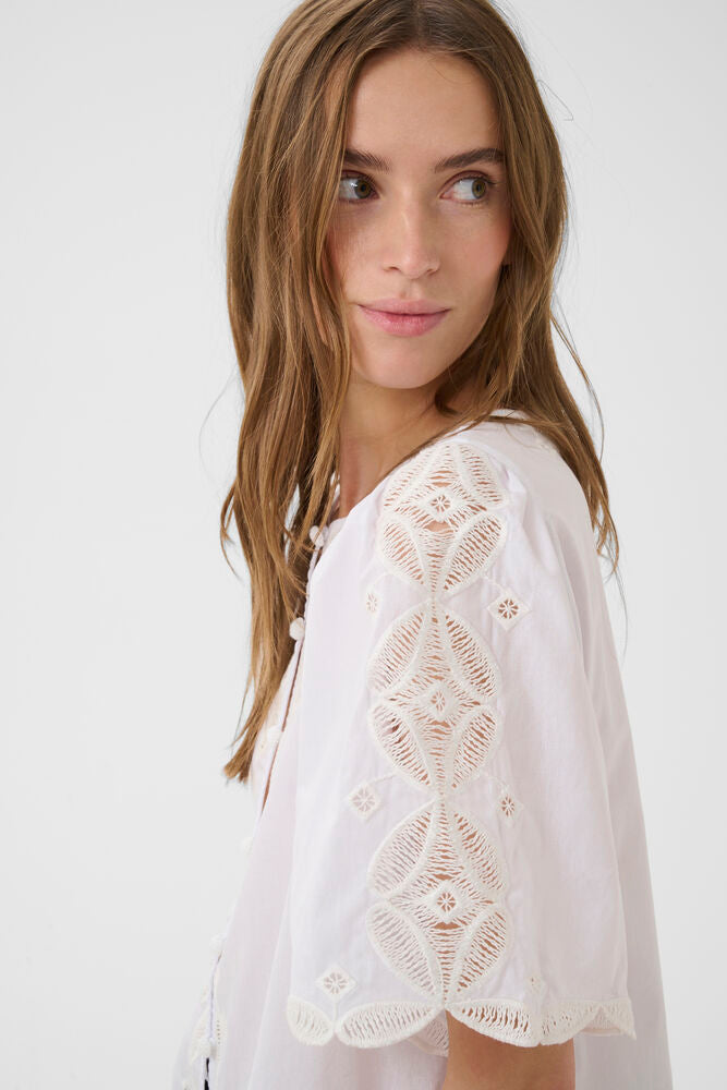 Erlinda Blouse White