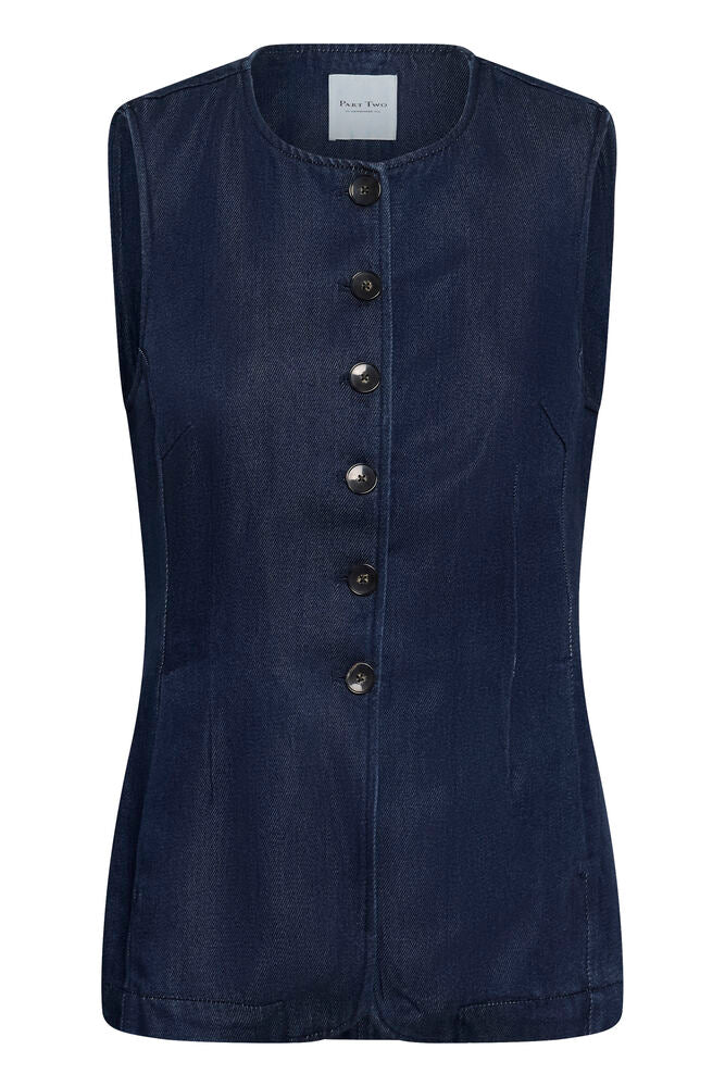 Carolan Waistcoat Denim