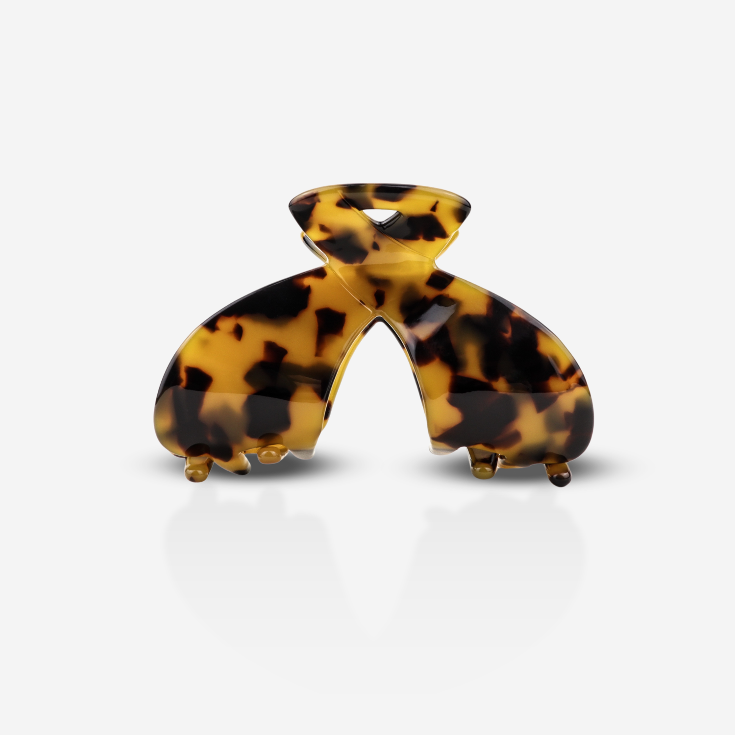 Sasstie Hair Clip - Arc Dark Cheetah
