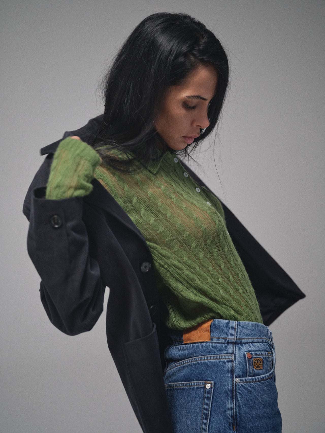 Peace Sheer Knit