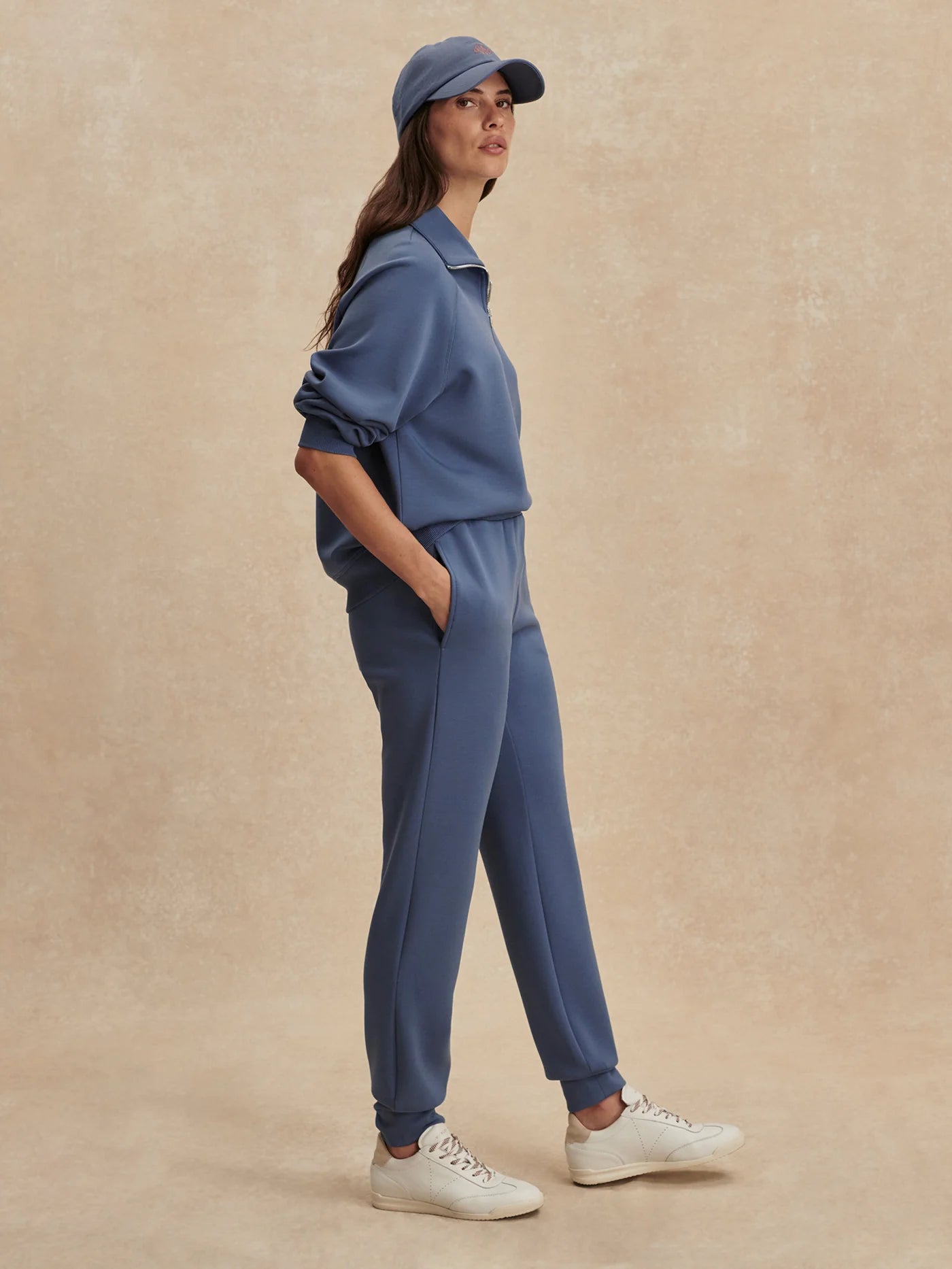 Varley The Slim Cuff Pant Bijou Blue