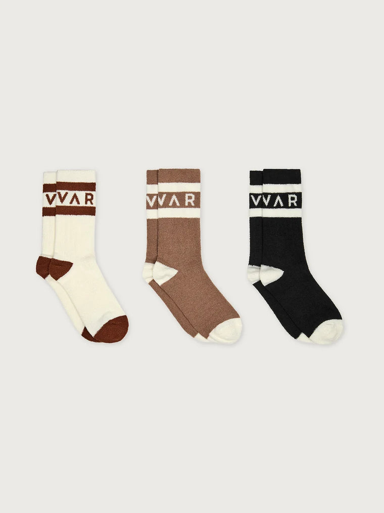 Varley Spencer Socks 3 Pack 