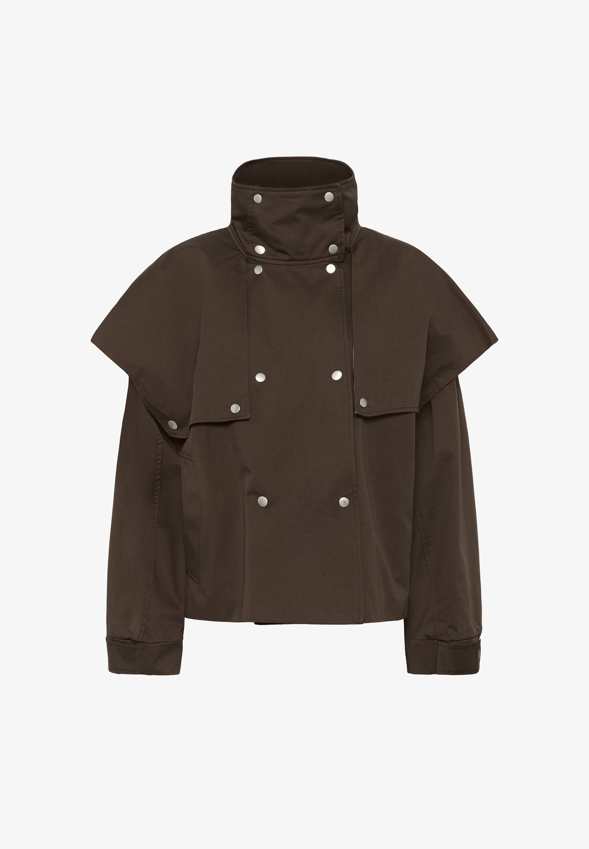 K by S Dana Trench Chocolate
