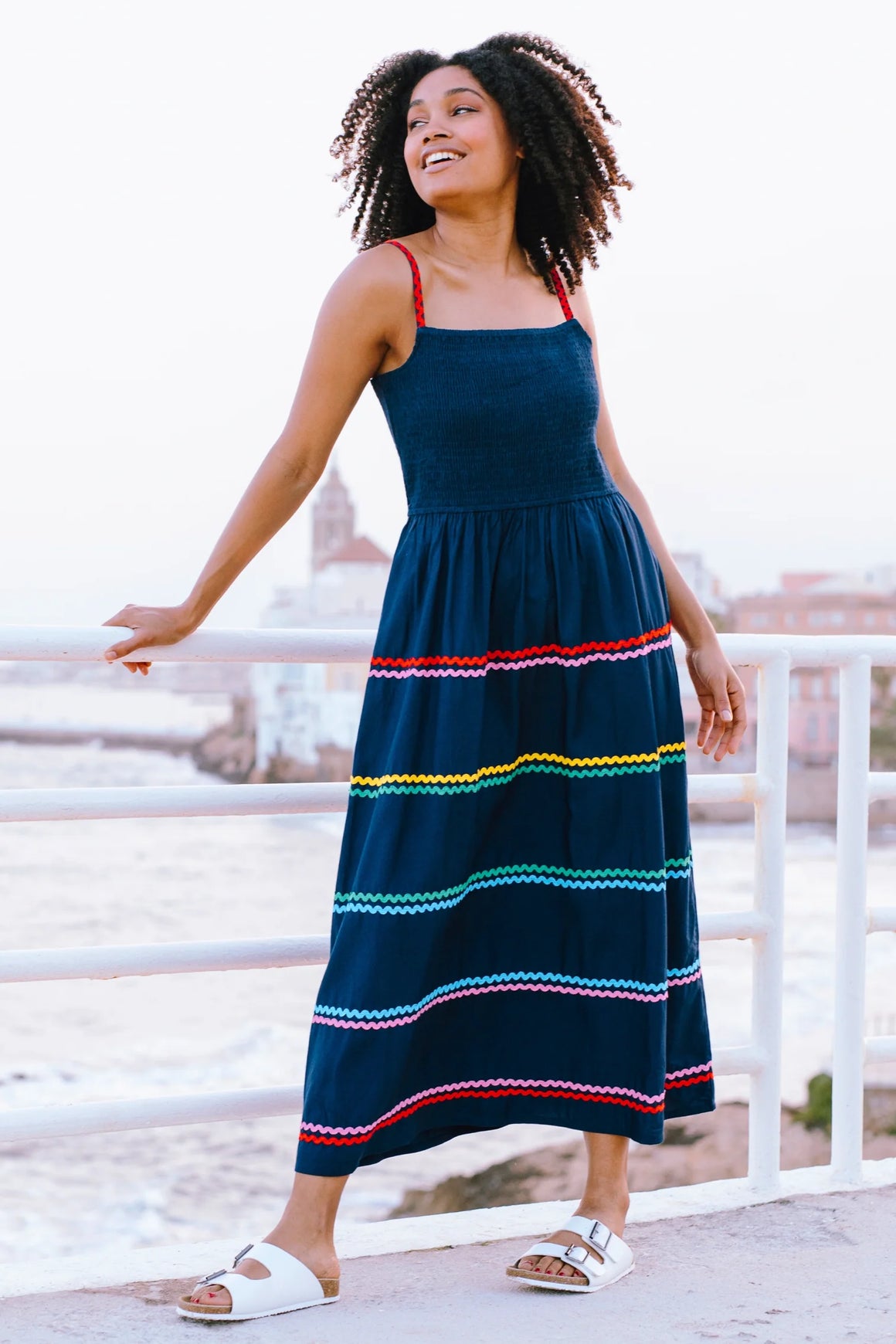 Sugarhill Penrose Shirred Dress