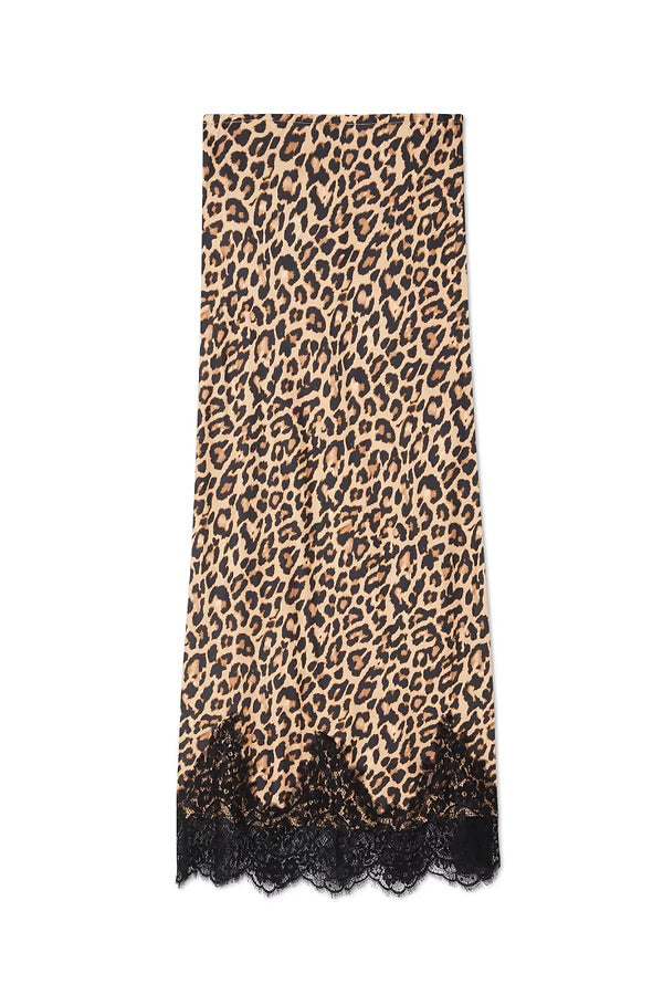NFD Maeva Midi Leopard Skirt