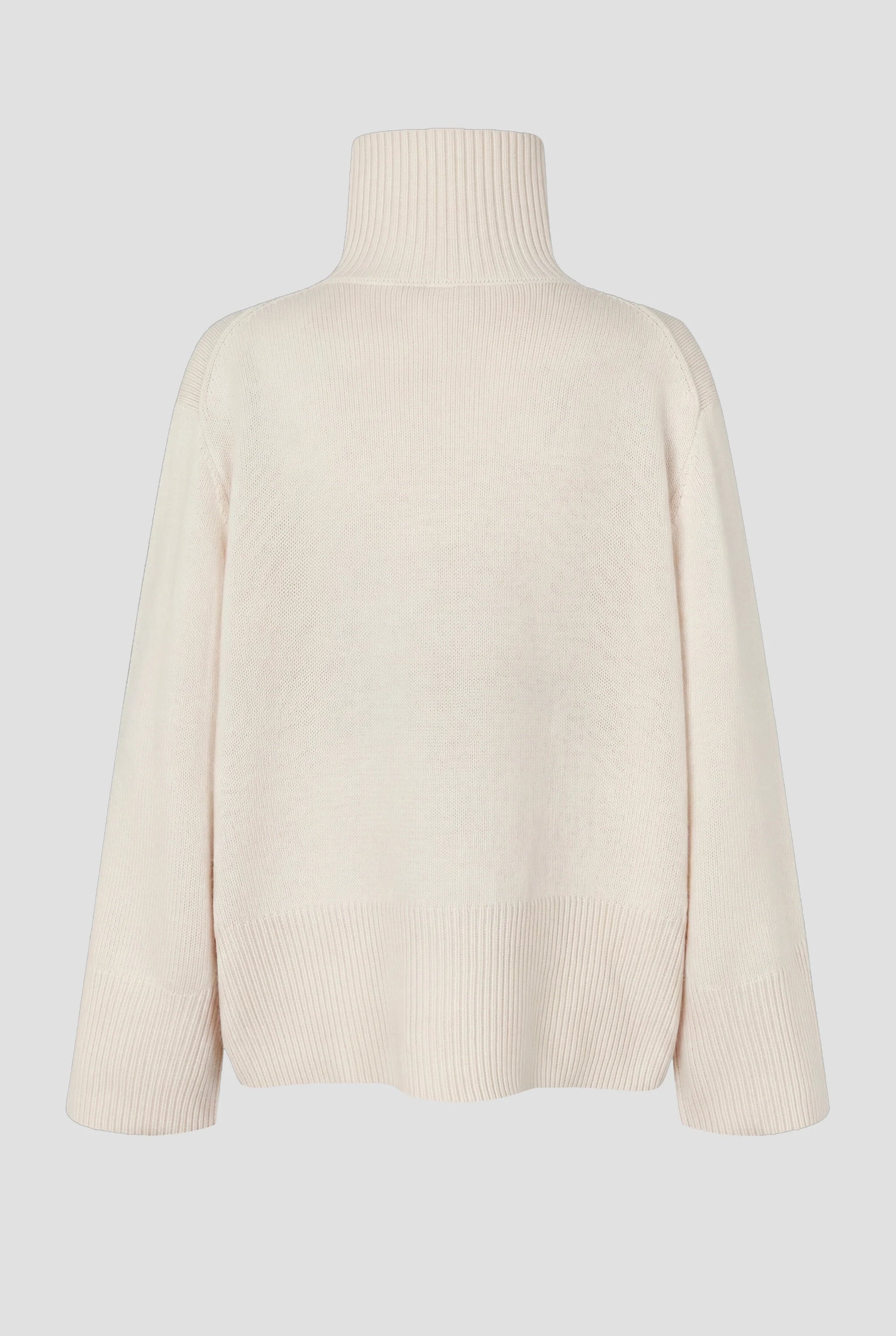 Alpha Knit T-Neck Cream