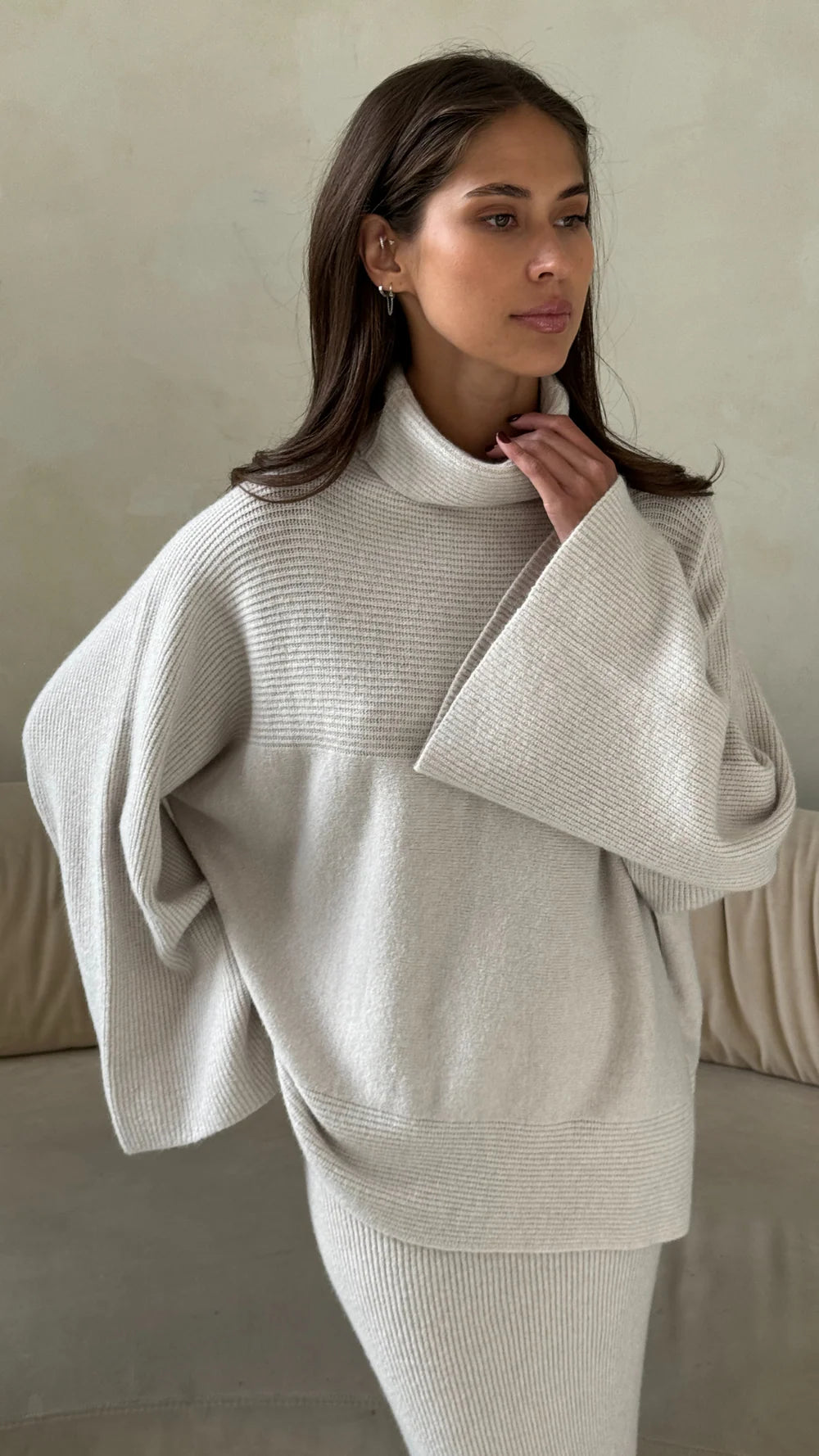 Charli Amelie Sweater Ivory