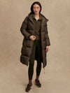 Varley Katya Coat Dome Green