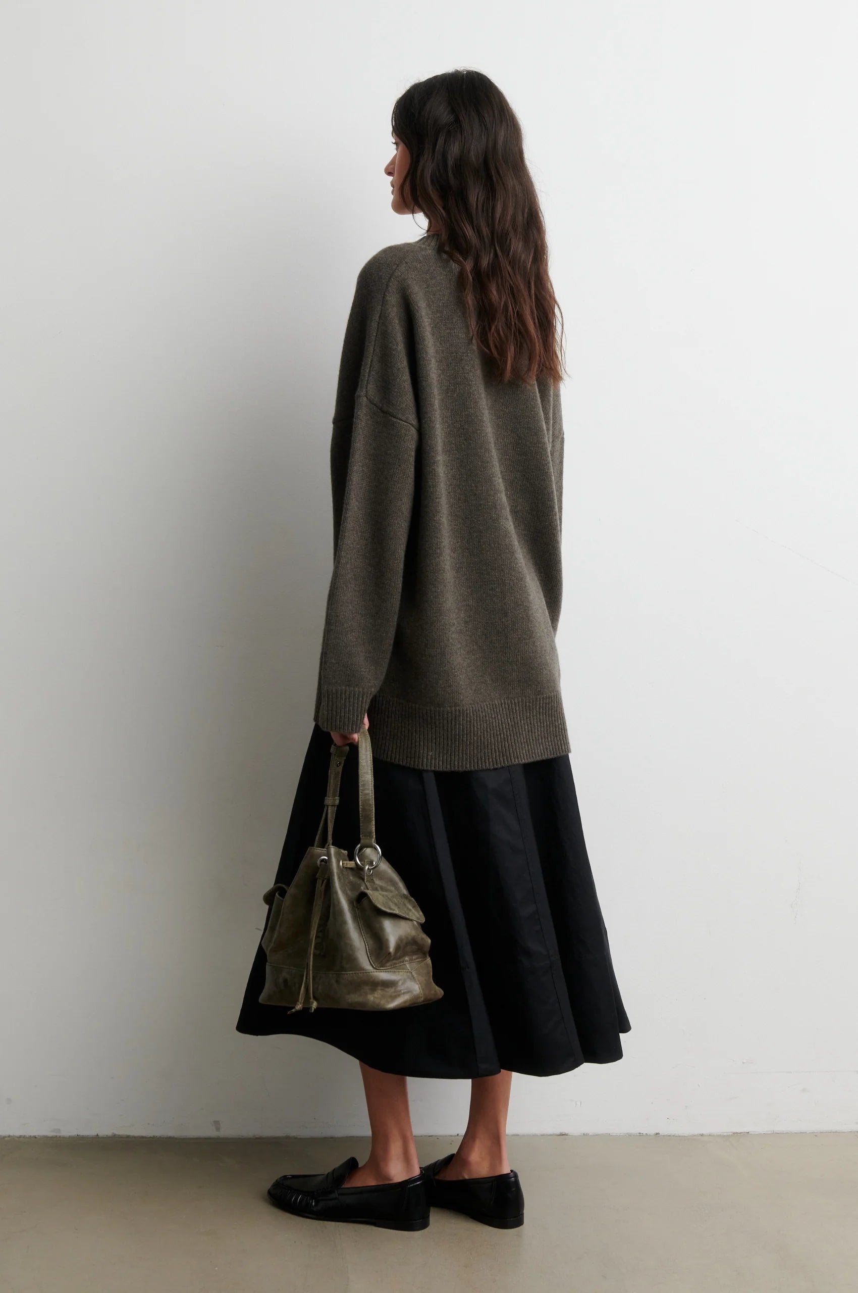 Alpha Knit Monogram Cardigan