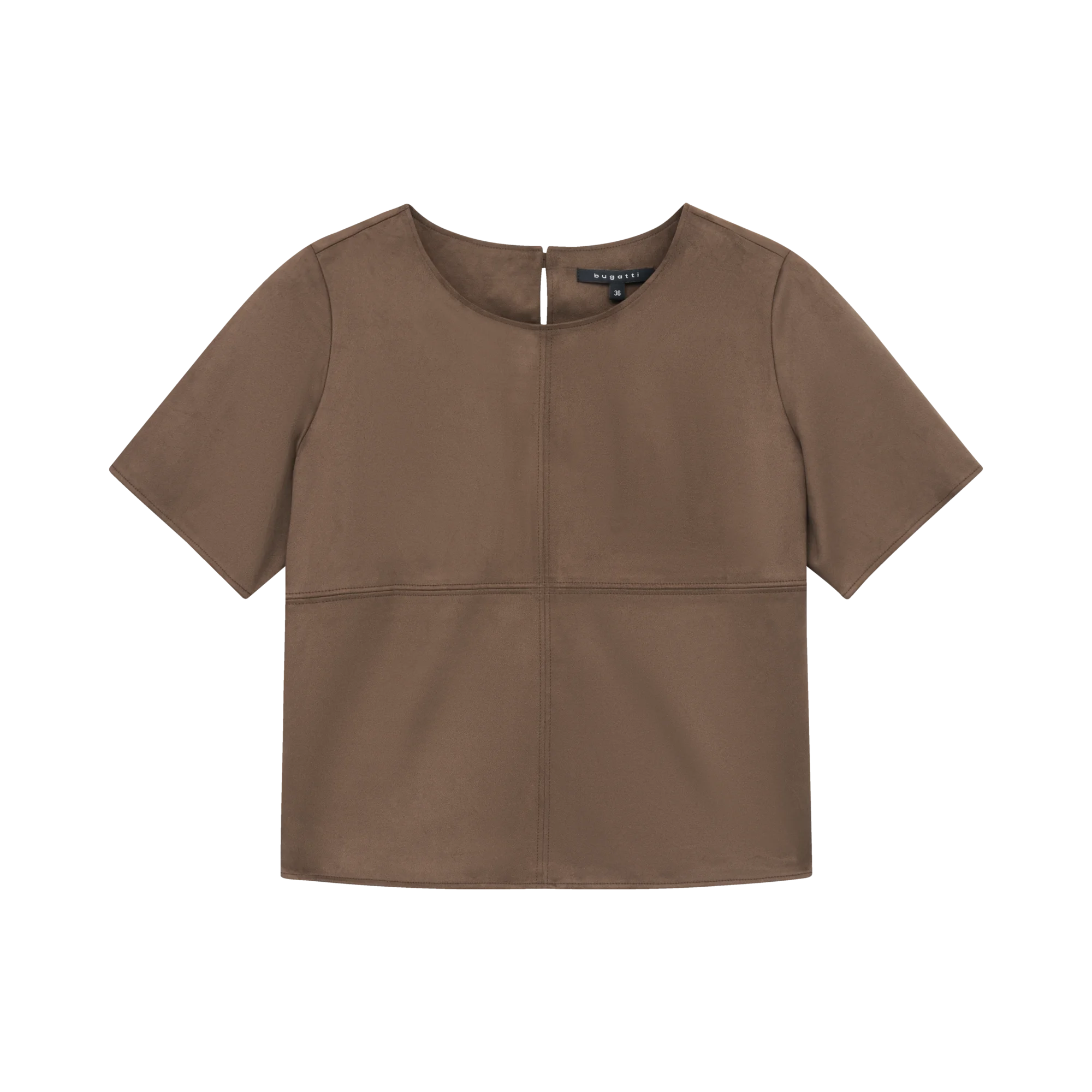 Suede Top W6111