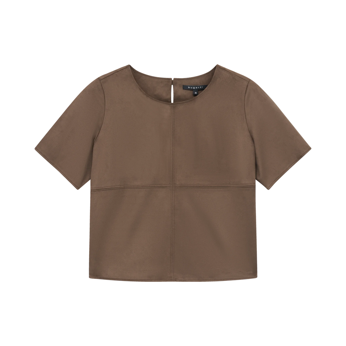 Suede Top W6111