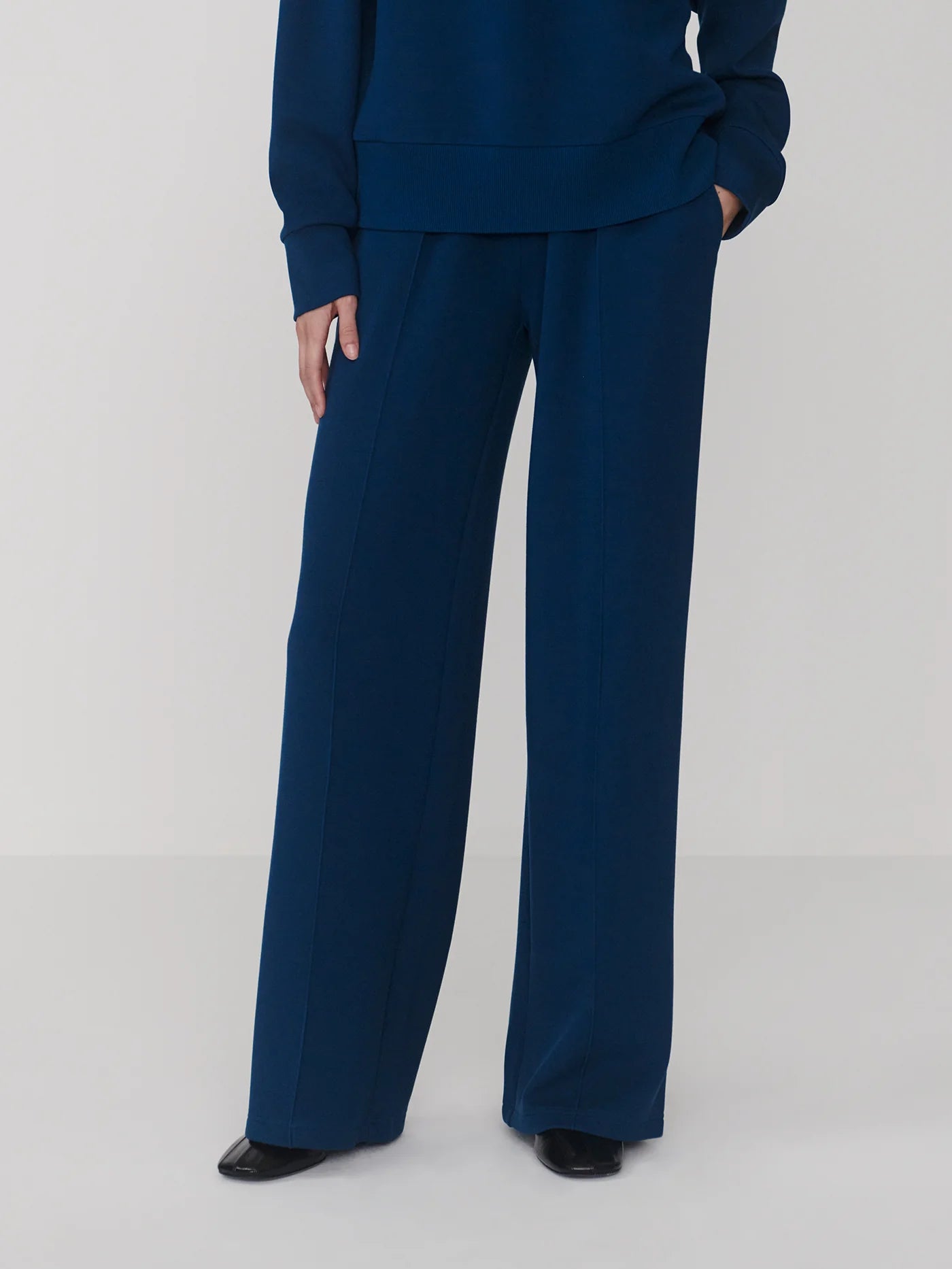 Varley The Wide leg Pant 28" Sea Blue