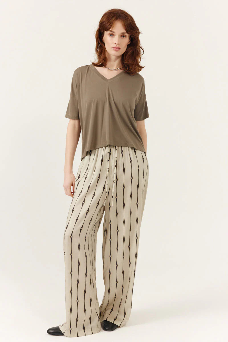 Francesca T-shirt Khaki 