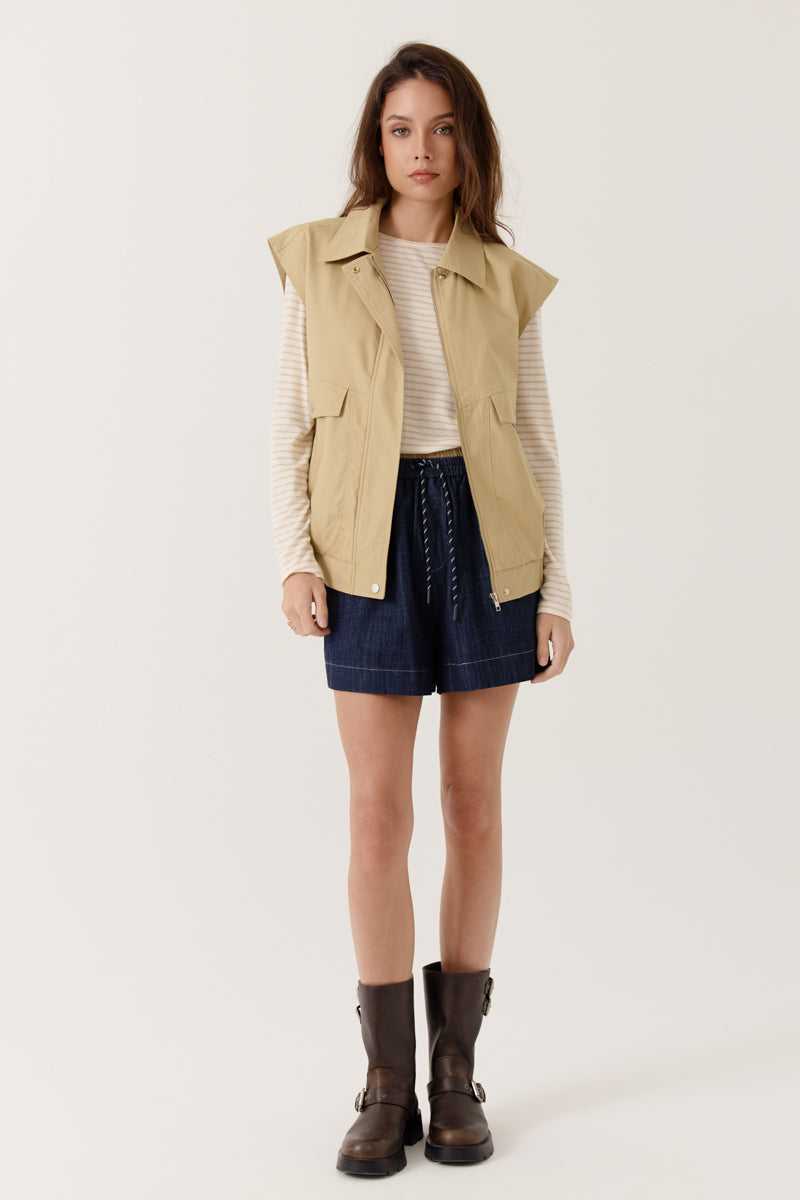 Aurine Shorts Navy