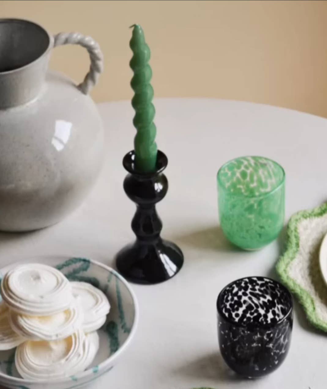 Traditional Candle Holder Terracotta