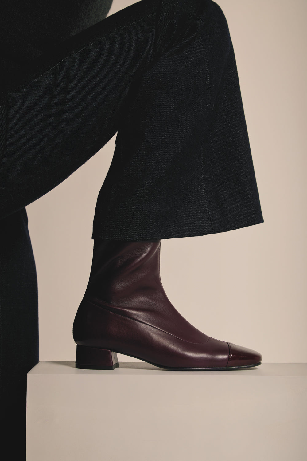Augusta Laurie Boots Soft Burgundy