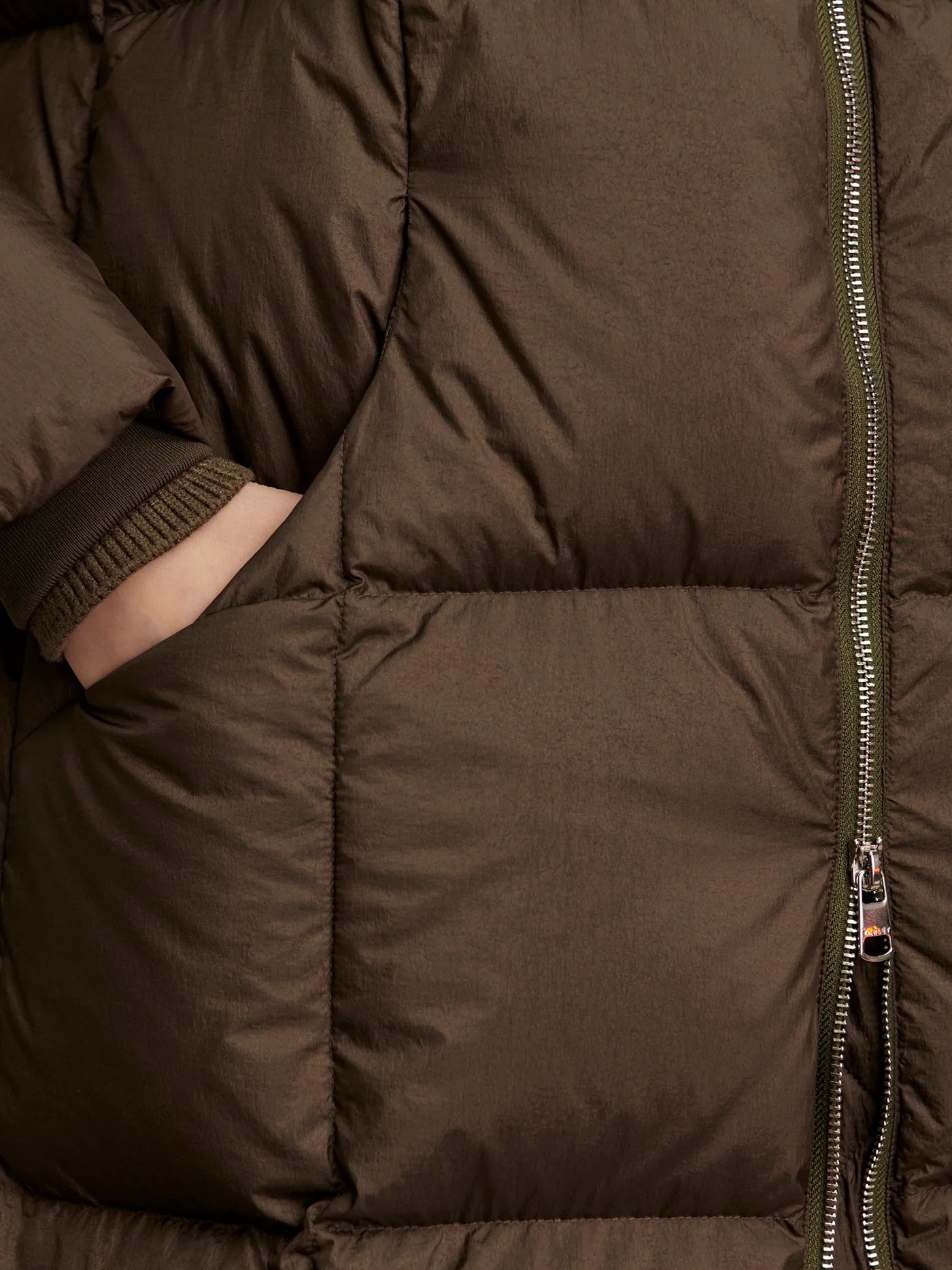 Varley Katya Coat Dome Green