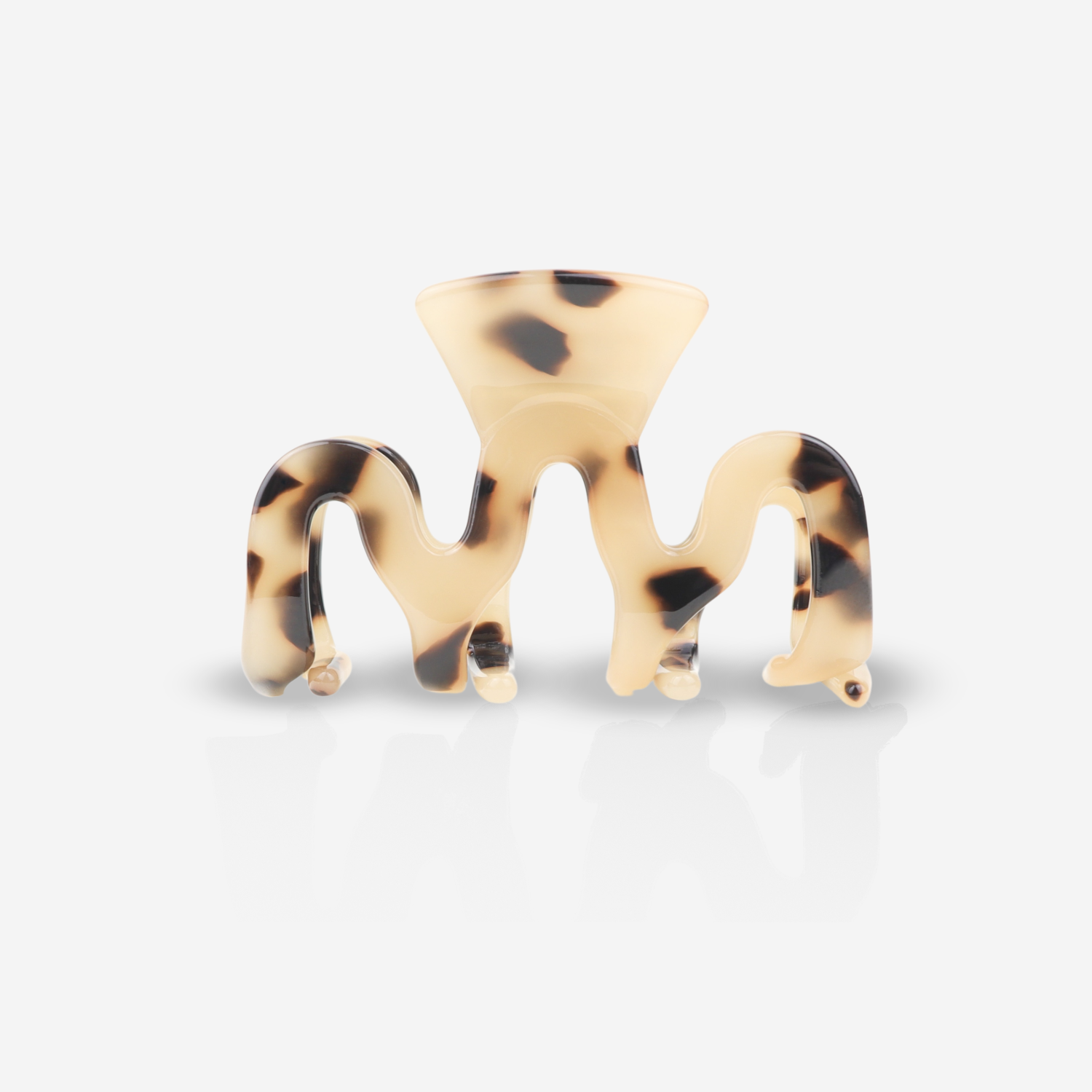 Sasstie Hair Clip - Wave Cheetah
