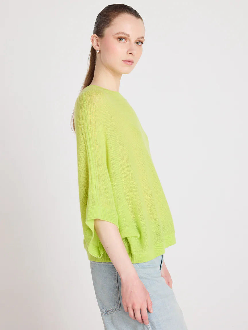Benedicta Sweater Lime Neon
