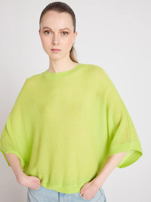 Benedicta Sweater Lime Neon