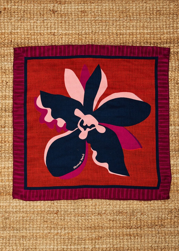 FRNCH Scarf Geo Flowers