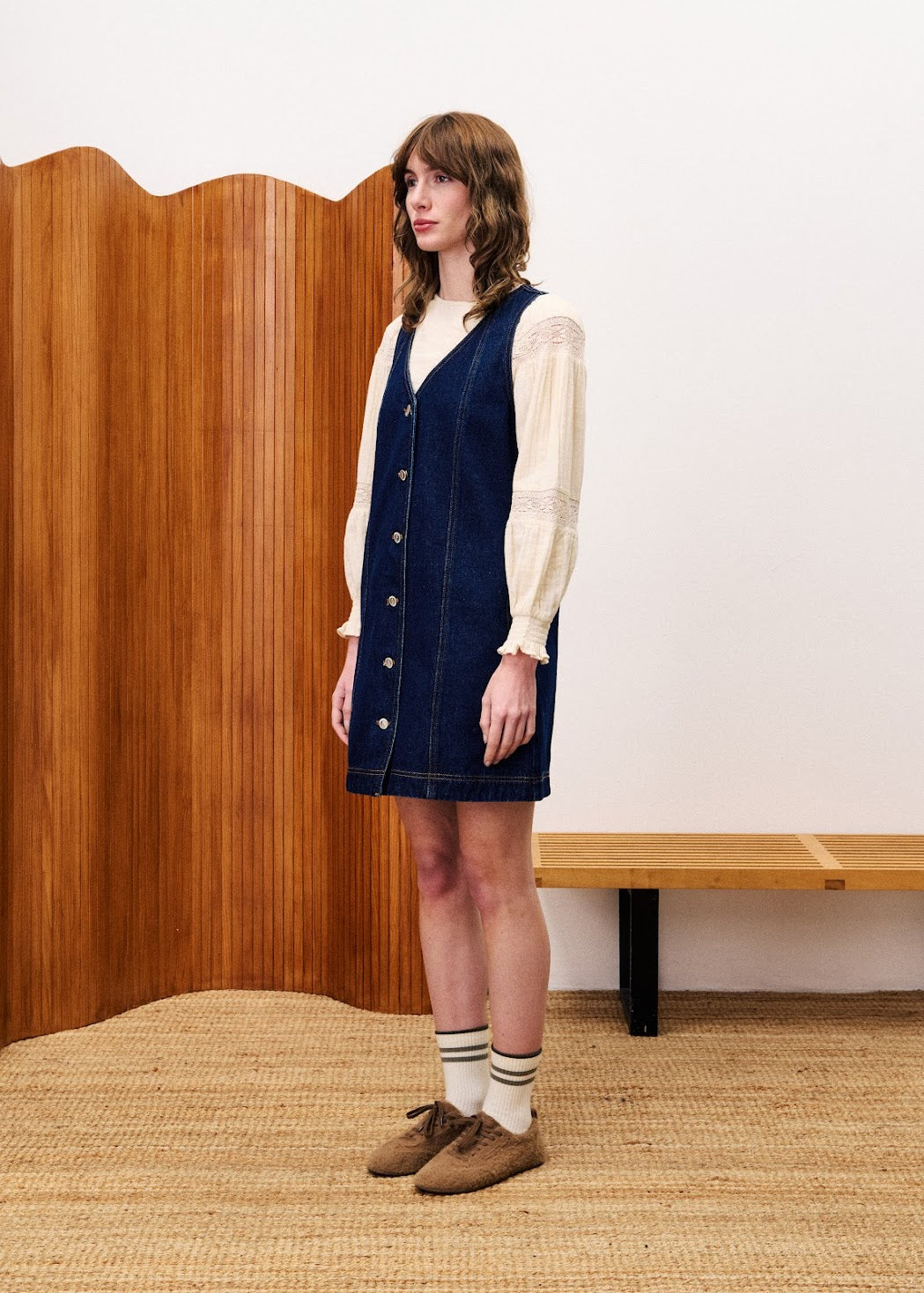 FRNCH Nala Denim Dress