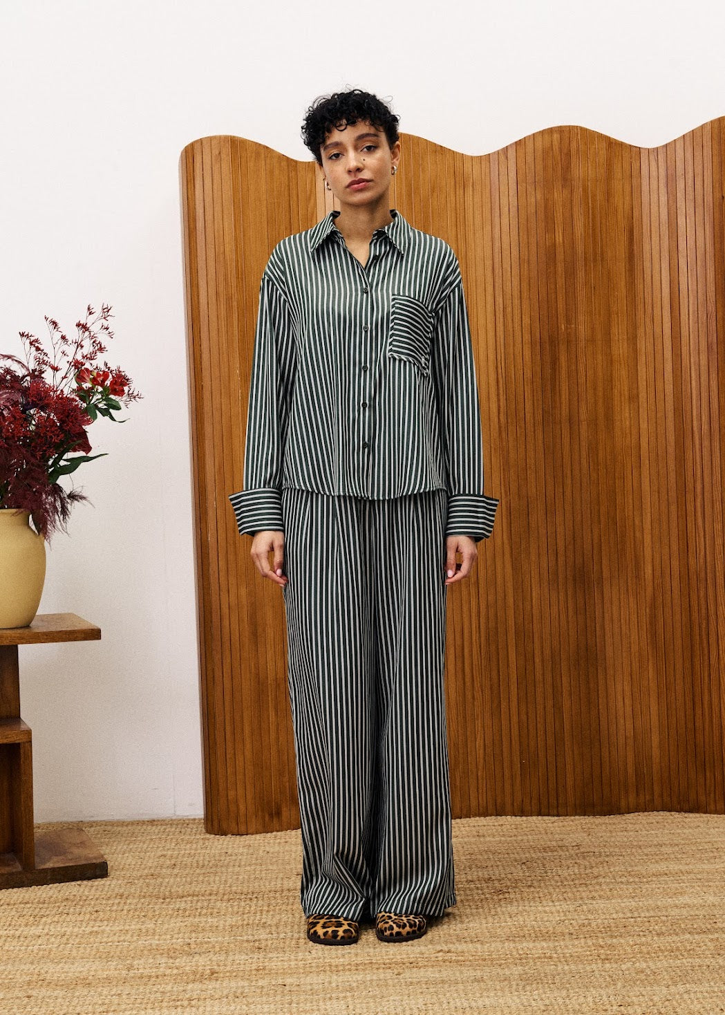 FRNCH Chester Stripe Shirt 