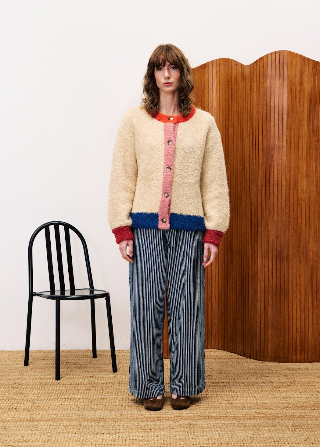 FRNCH Cyclamen Cardigan