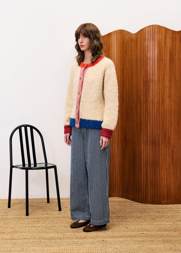 FRNCH Cyclamen Cardigan