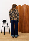 FRNCH Begonia Leopard Cardigan