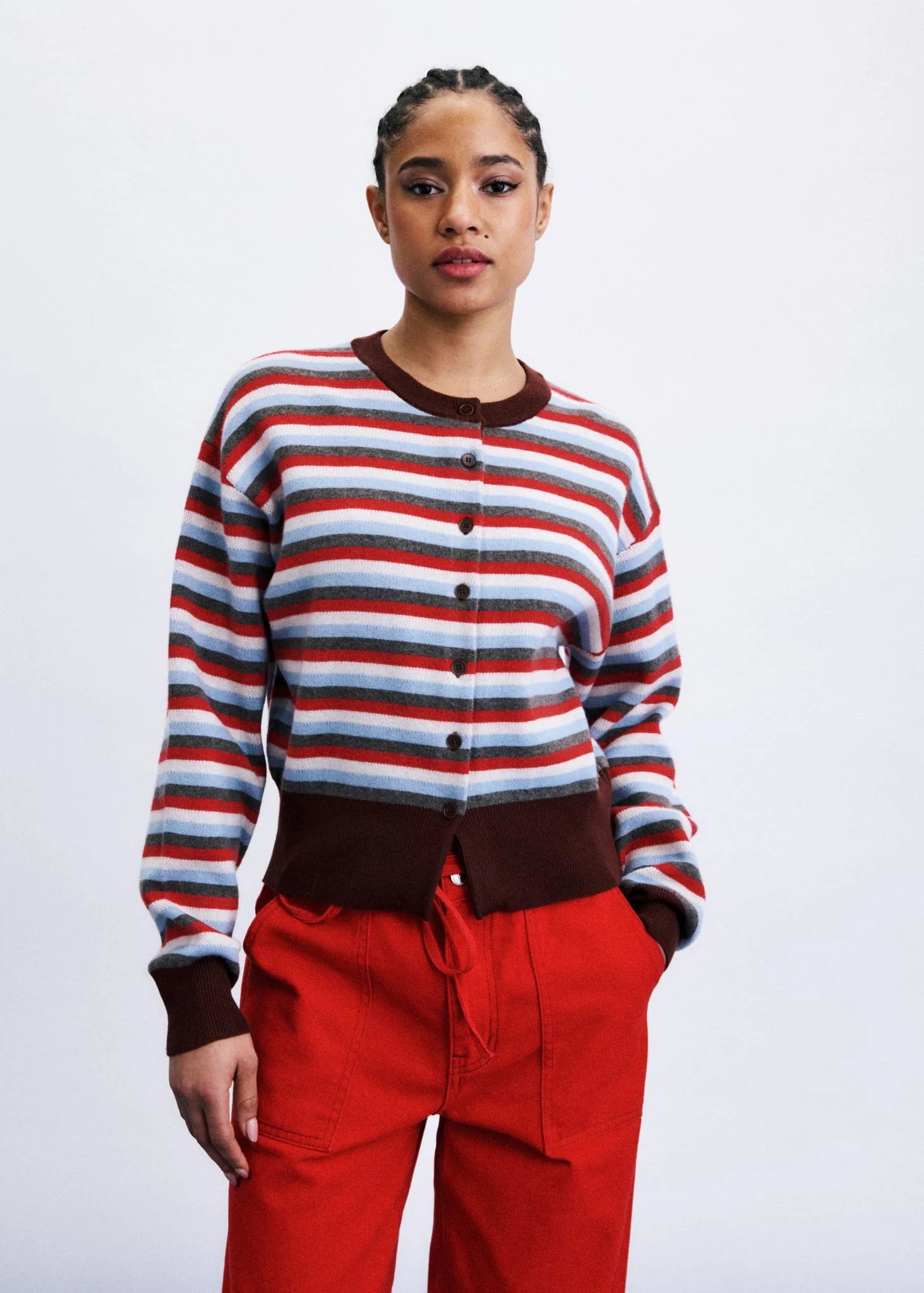 Shibuya Cardigan & Scarf