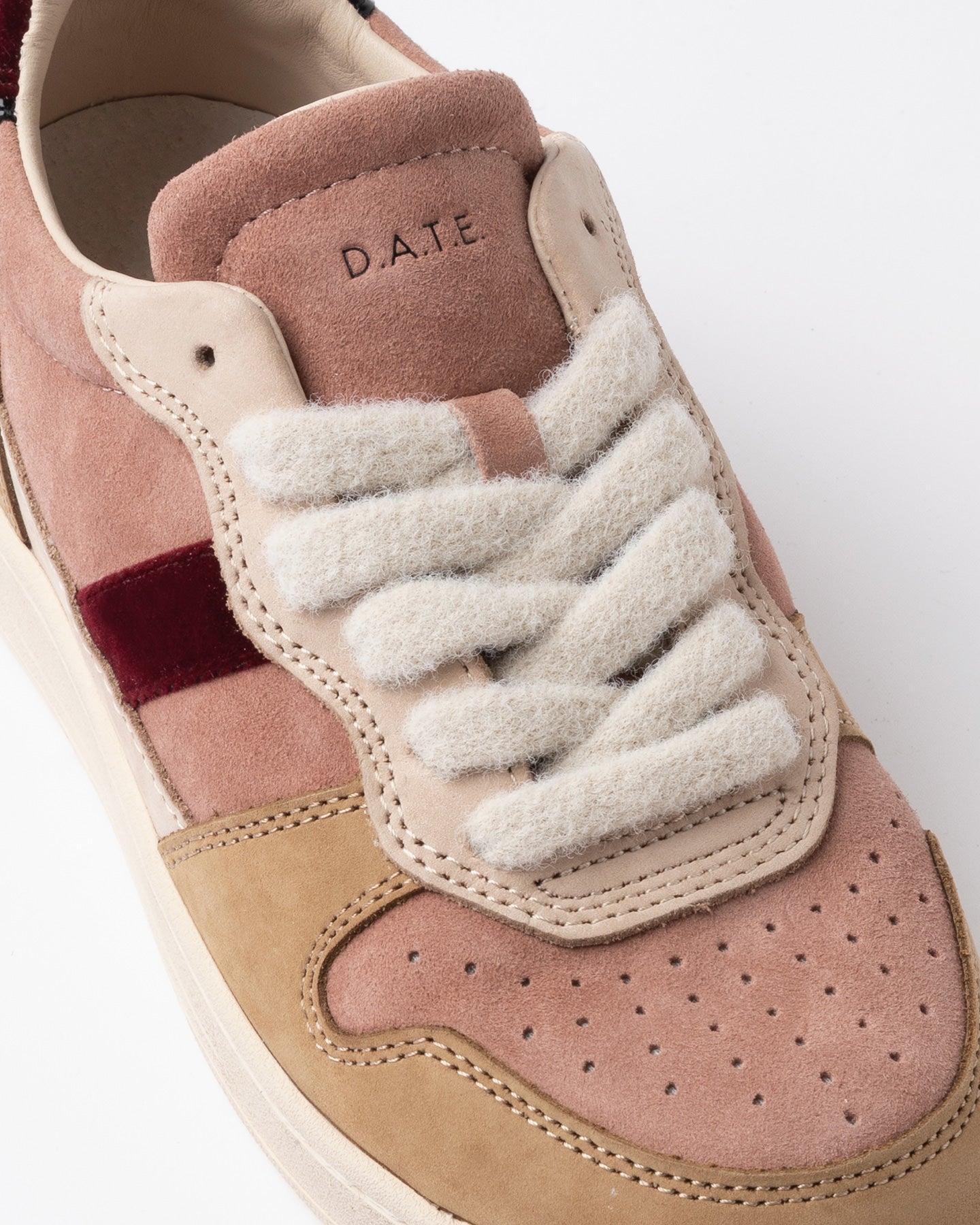 D.A.T.E. Court 2.0 Coloured Rose Trainers