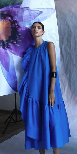 Psophia Cobalt Blue Dress 1792
