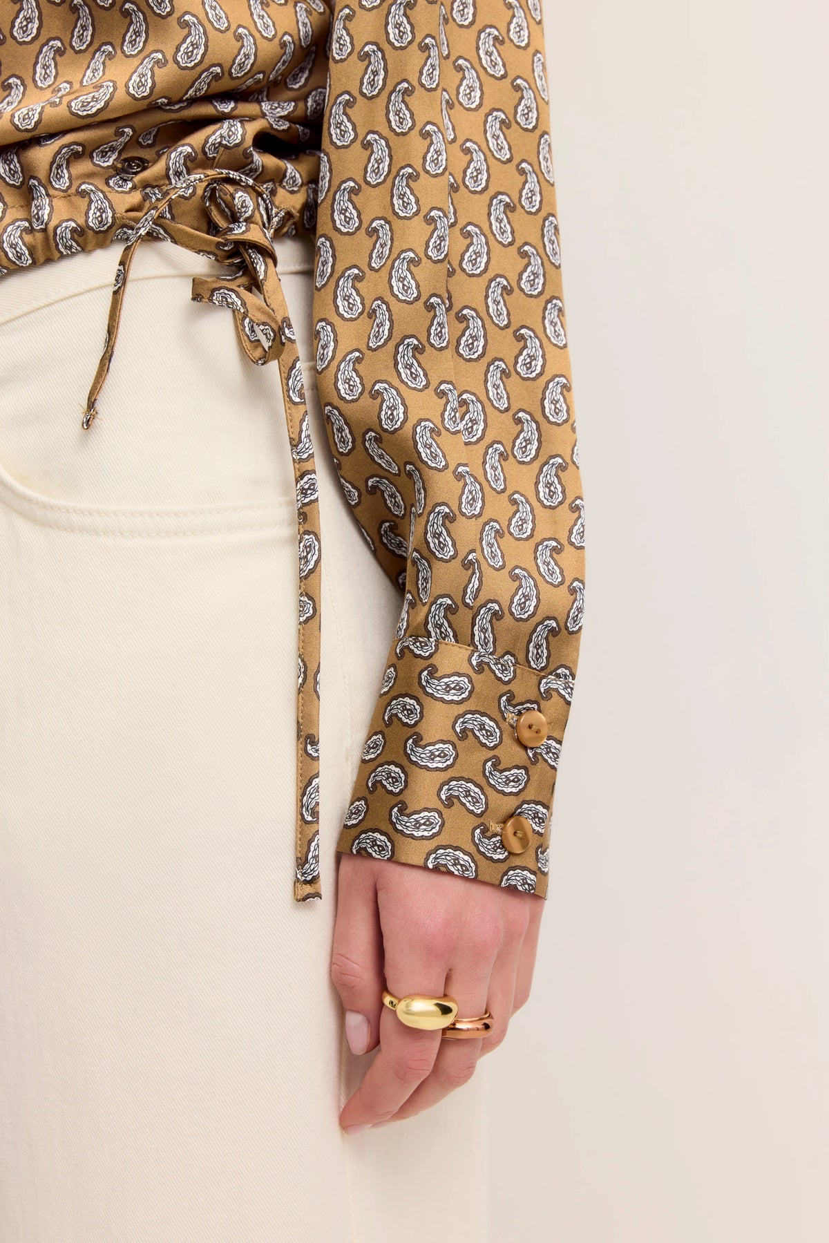 Bugatti Mustard Blouse W3712